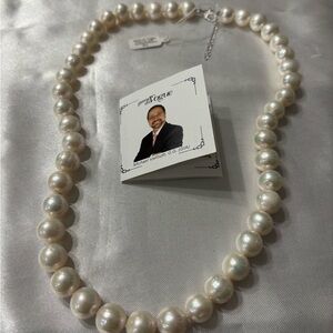 Gems En Vogue Fresh Water Cultured Pearl Necklace 18 inch